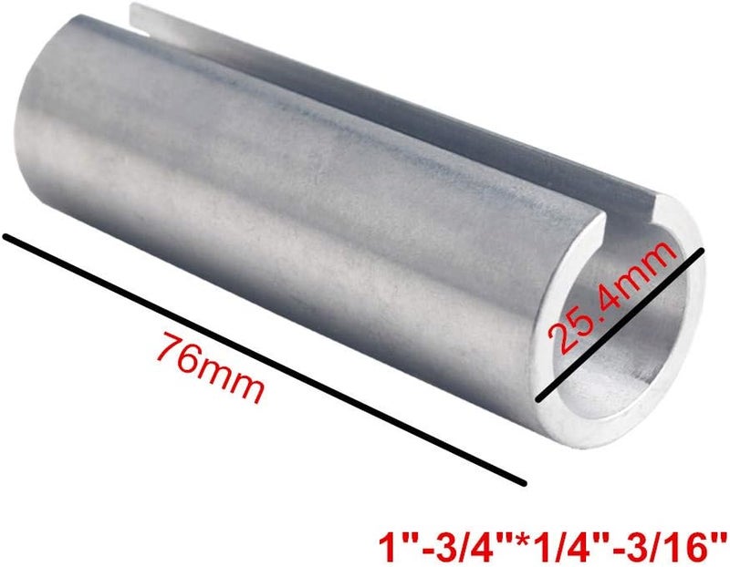 JGR 3/4" to 1" Inch Gas Engine Pulley Crank Shaft Sleeve Adapter Pulley Bore Reducer Bushing Sheave & Key Predator - Image 2